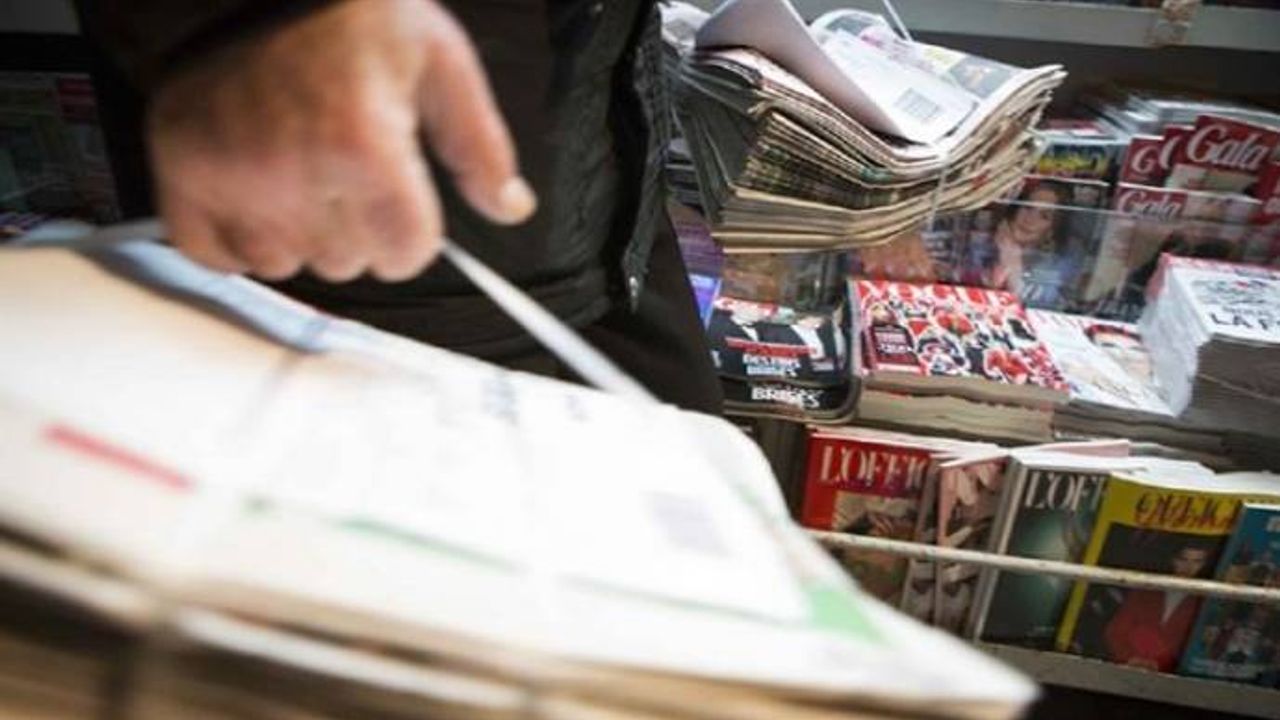 Gazete ve dergilerin tirajı yüzde 17,6 azaldı