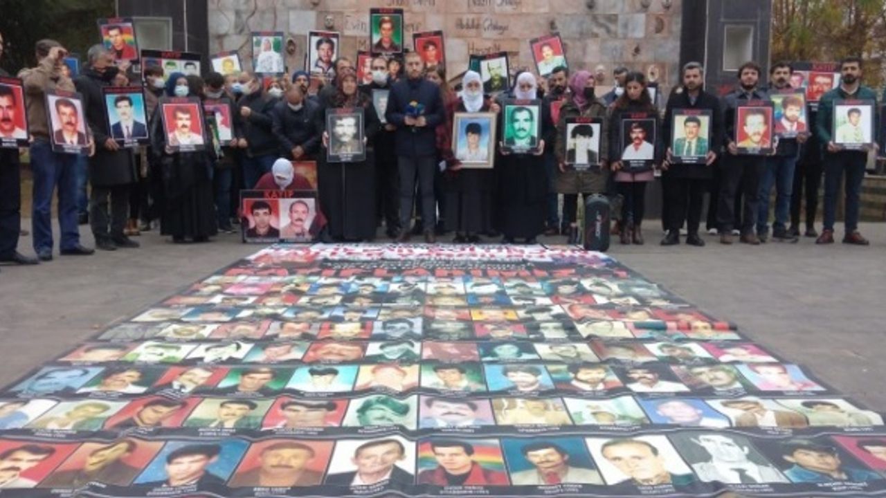 Kayıp yakınları Diyarbakır'da 670 haftasında açıklama yaptı