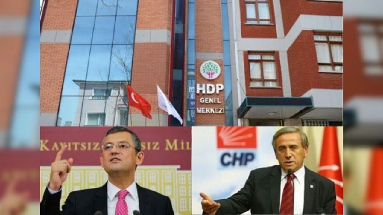 CHP’li Özel ve Kaya’dan HDP’ye dayanışma