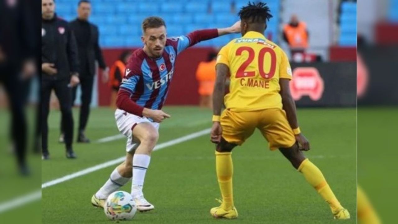Trabzon'da gol yağmuru: Trabzonspor 3-4 Kayserispor