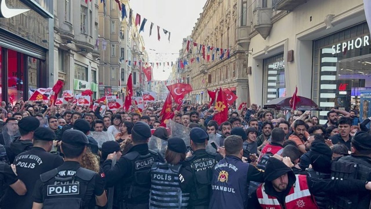 Taksim Dayanışması’ndan Gezi Direnişi eylemi