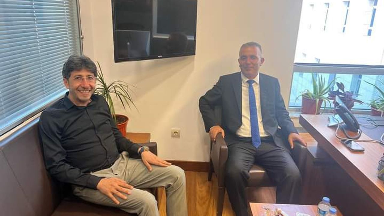 Yaylakonak Belediye Başkanı Aydın, Milletvekili Bozan’ı ziyaret etti
