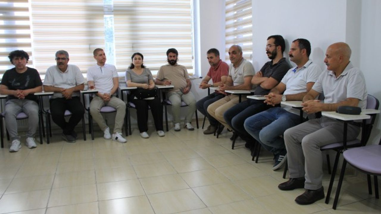 Amed Emek ve Demokrasi Platformu'ndan gazetecilere ziyaret
