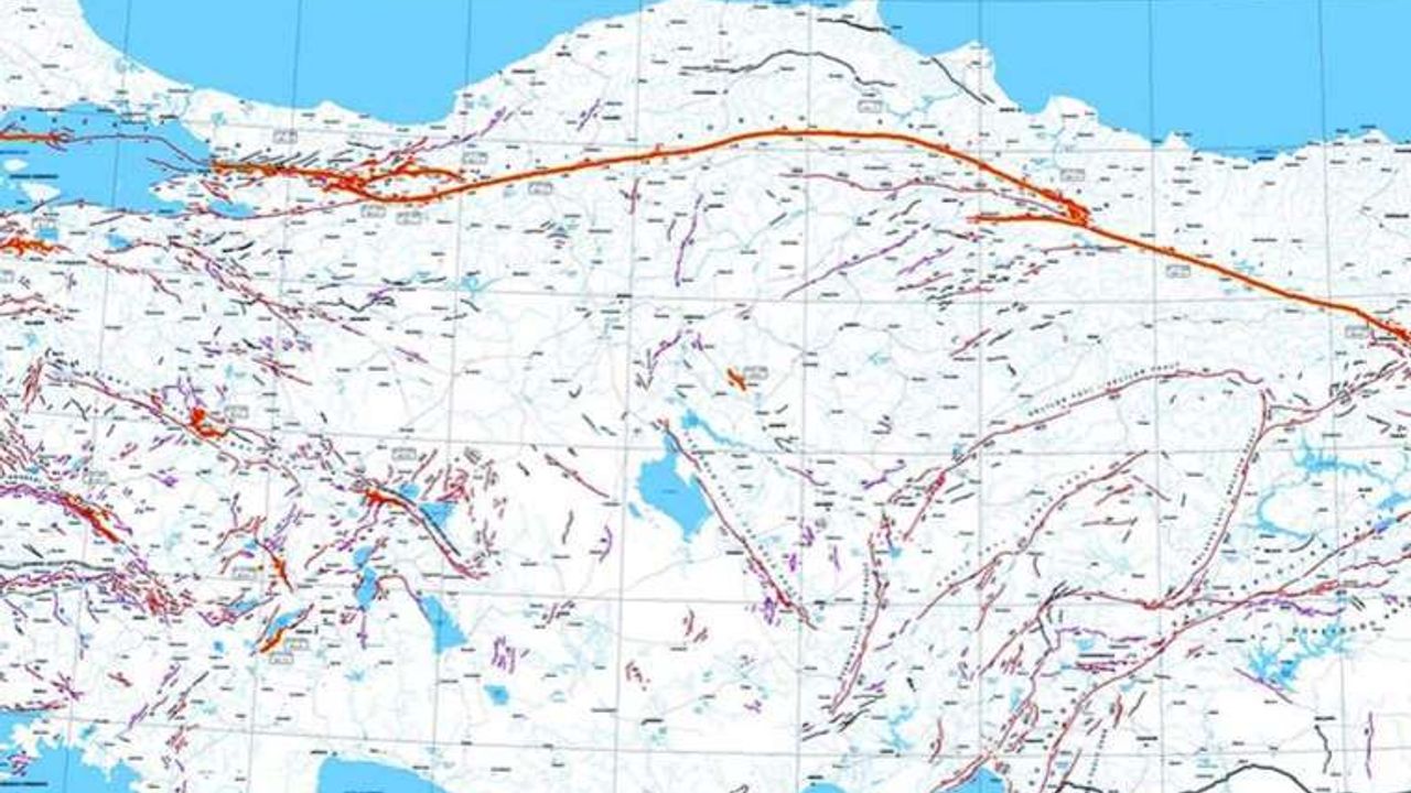 Diri fay hattı haritası güncellendi: İşte tehlikedeki 45 il
