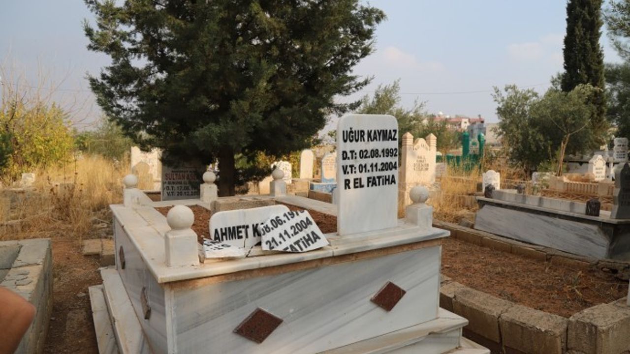Uğur Kaymaz ve babasının mezarına ikinci insanlık dışı saldırı