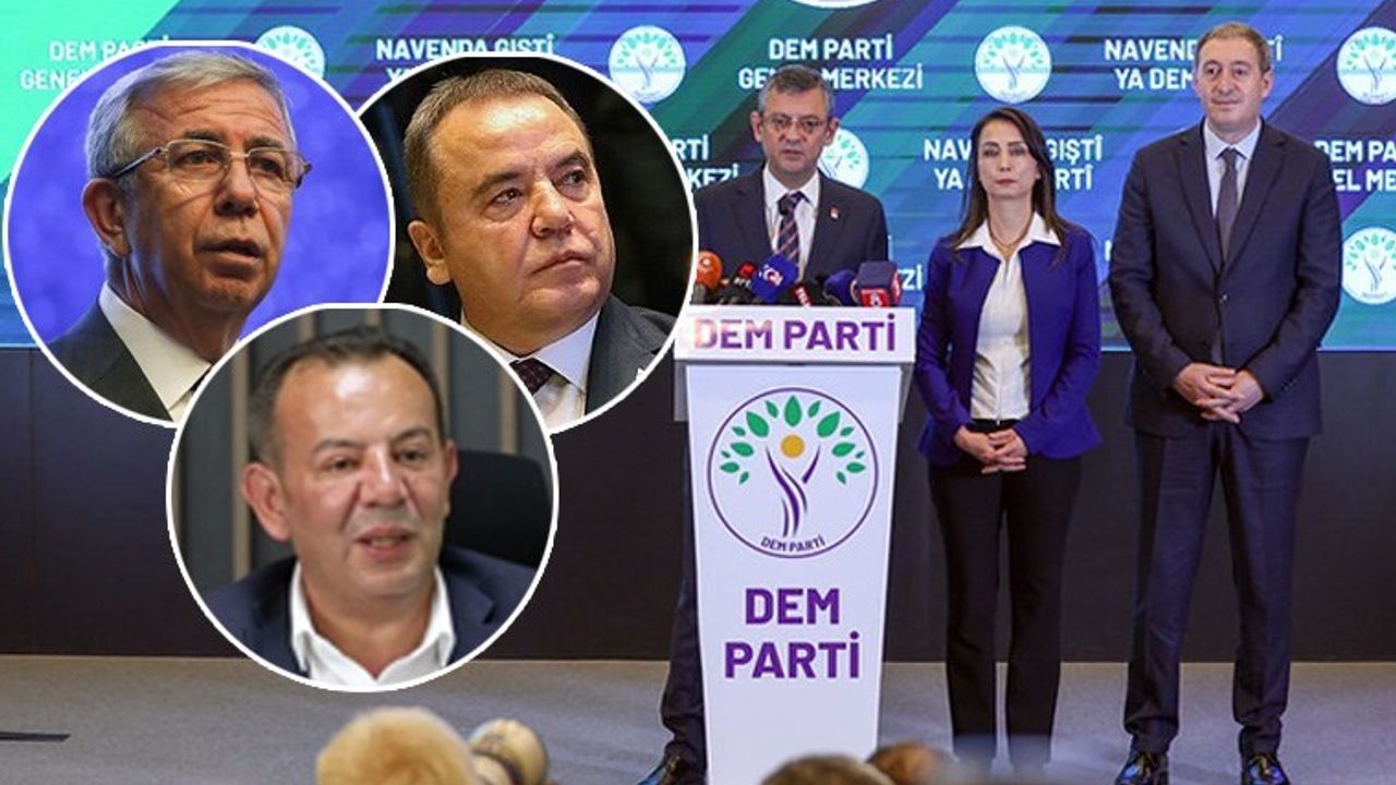 DEM Parti, CHP’yi ziyaret edecek; Üç başkana kapı kapatıldı