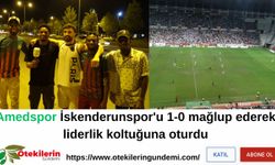 Amedspor İskenderunspor'u 1-0 mağlup etti