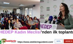 HEDEP Kadın Meclisi’nden ilk toplantı
