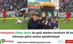Amedsporlu Oktay Aydın golü attığında annesi gözaltındaydı