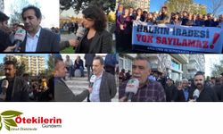 Amed'ten Van, Bitlis, Şırnak ve Hilvan'a destek çağrısı