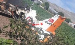 Kayseri'de düşen uçakta 2 pilot yaşamını yitirdi