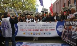 KESK bakanlık önünde ihraç edilen üyelerinin işe iadelerini istedi