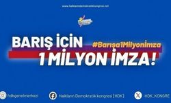 ‘Barış için 1 milyon imza’ kampanyasının linki