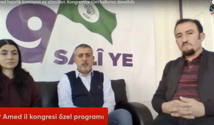 HDP Amed hazırlık komisyon eş sözcüleri: Kongremize tüm halkımız davetlidir