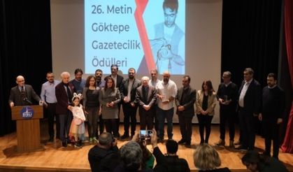 26’ncı Metin Göktepe Gazetecilik Ödülleri törenle verildi