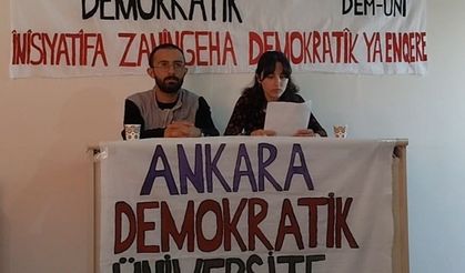 Ankara Demokratik Üniversite İnisiyatifi kuruldu