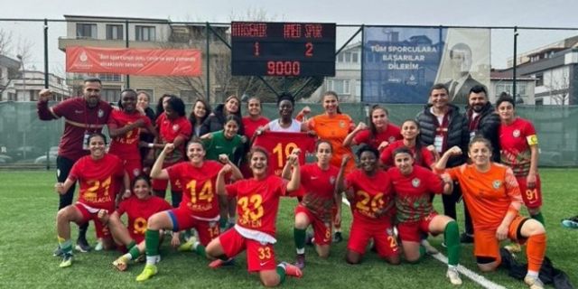 Amedspor Kadın Futbol Takımı deplasmanda galibiyetle ayrıldı