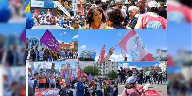 Dağkapı Meydan'ında 1 Mayıs: AKP'e 13 gün sonra halka hesap verecek
