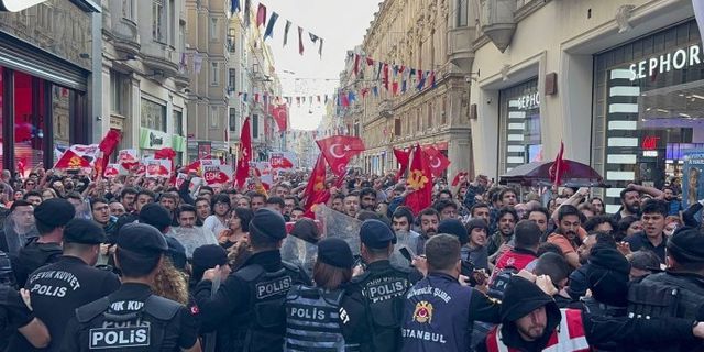 Taksim Dayanışması’ndan Gezi Direnişi eylemi