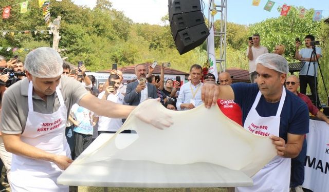 İstanbul'da 6’ıncı Kürt Böreği Festivali