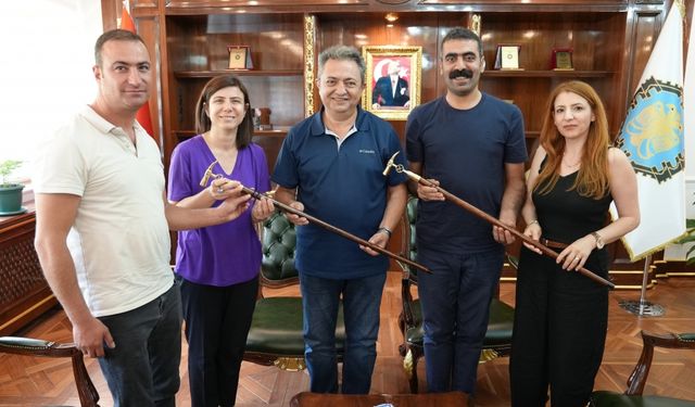 Maden Mühendisleri Odasından Eş Başkanlara ziyaret