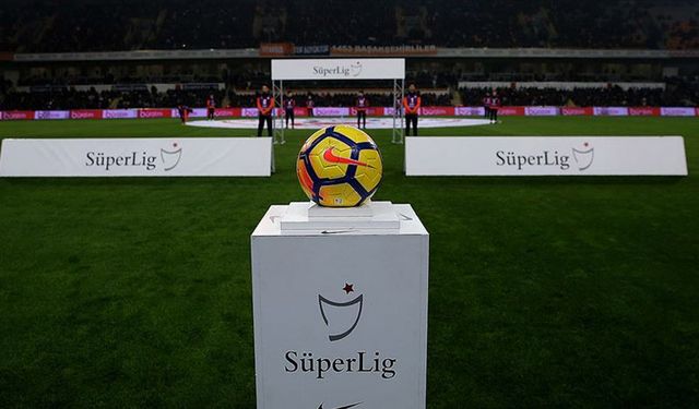 Süper Lig'de 3. ve 4. haftaların programı belli oldu