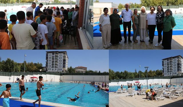 Çınar Belediyesi’nden Çocuklara Dayanışma Havuzu Açılışı