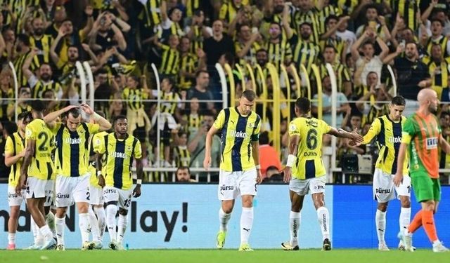 Fenerbahçe Alanya'yı rahat geçti!