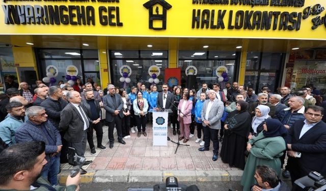 Amed'de ikinci Halk Lokantası açıldı