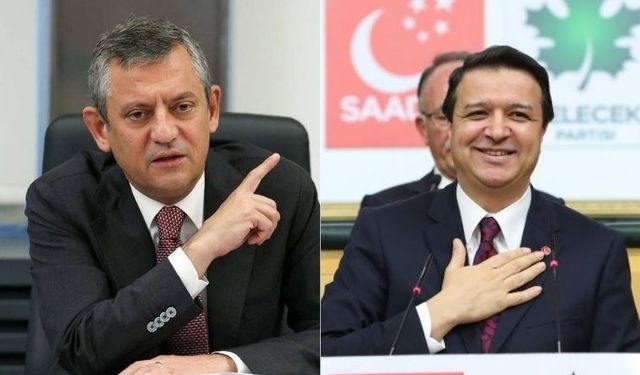 Özel'den Saadet Partisi'nin yeni lideri Arıkan'a tebrik