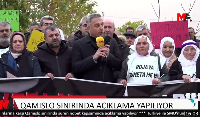 Qamişlo sınırına yürüyüş başladı