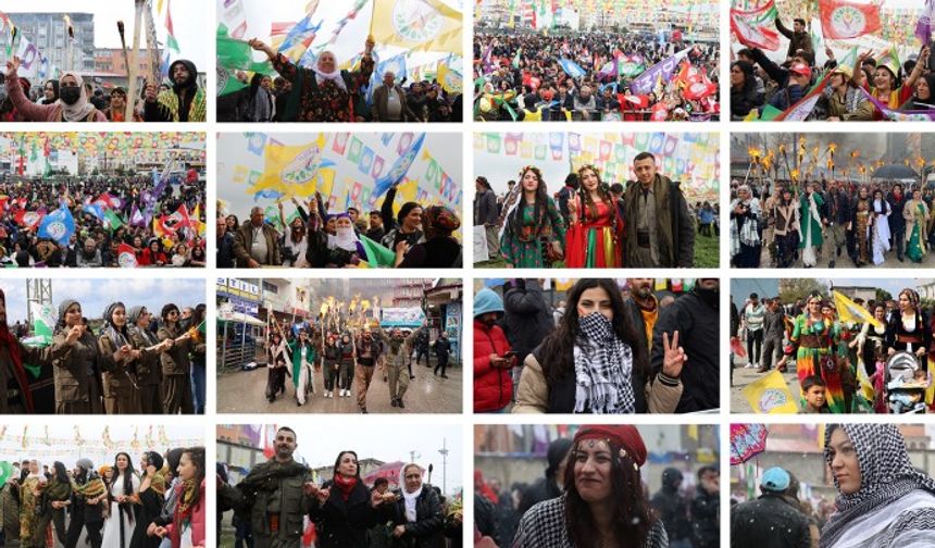 14 merkezde Newroz kutlaması | #CANLI