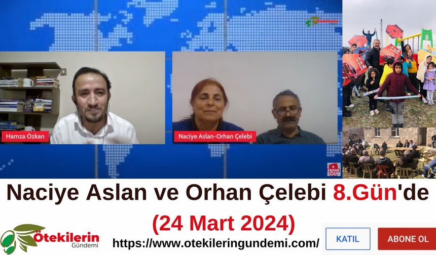 #CANLI | Naciye Aslan ve Orhan Çelebi #8Gün'de Canlı Yayında Sorularımızı Cevaplıyor!