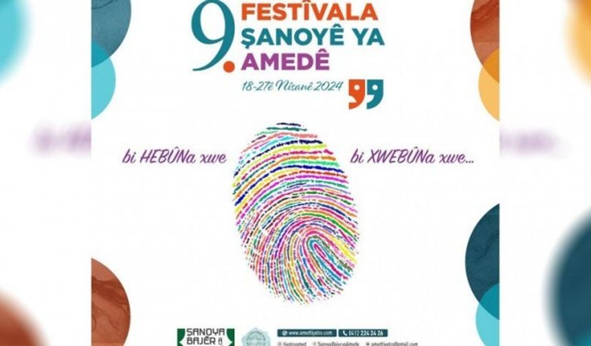 9.Amed Tiyatro Festivali'nde 19 oyun sahnelenecek