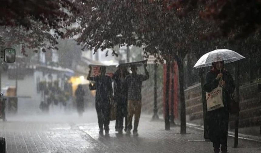 Meteoroloji'den 7 il için sarı kodlu uyarısı