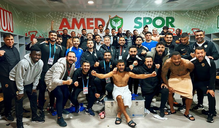 Amedspor 3 puanı 3 golle alıyor!