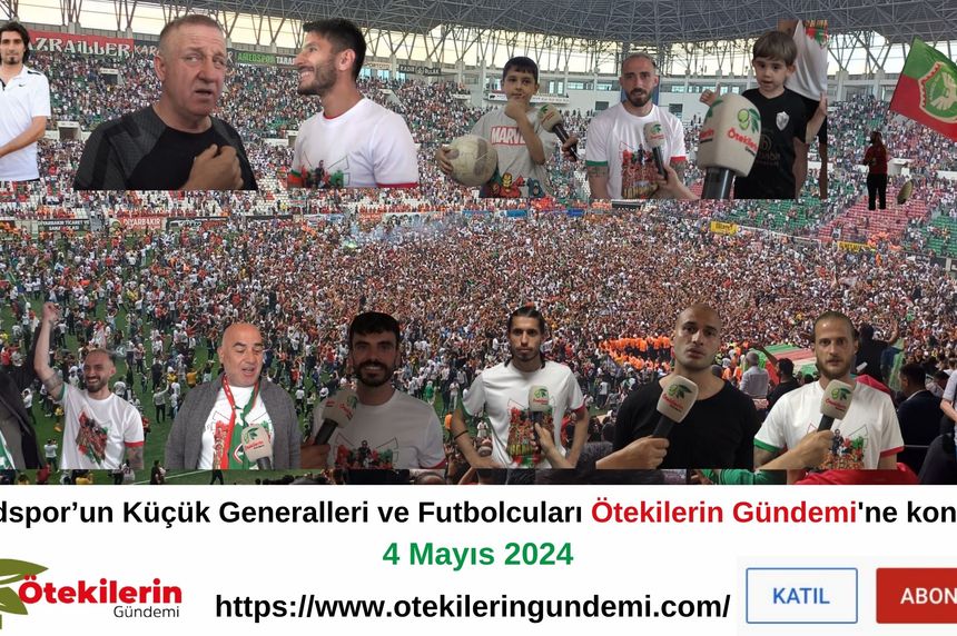 Amedspor’un Küçük Generalleri ve Futbolcuları Ötekilerin Gündemi'ne konuştu!